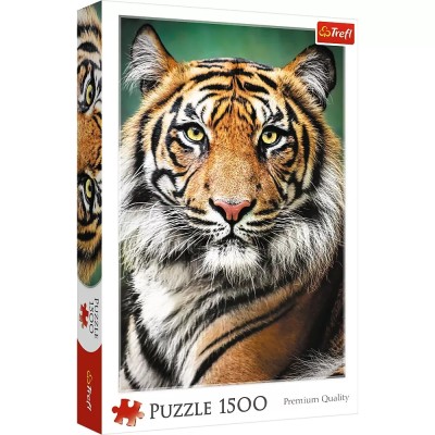 Puzzle Trefl 1500 Portret Tigru foto