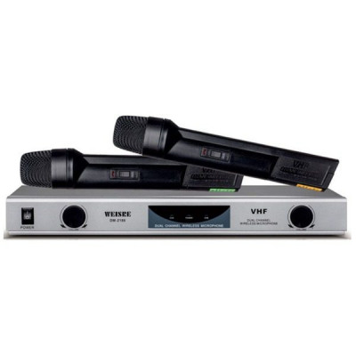 Set de 2 microfoane wireless profesionale cu receiver, DM-2186 foto