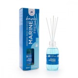 Odorizant de camera, cu betisoare de rattan, Basic, miros Marine, 95ml, Gimihome