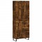 Dulap inalt, stejar fumuriu, 69,5x34x180, lemn compozit