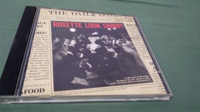 CD ROXETTE -LOOK SHARP RARITATE !!!!! ORIGINAL EMI foto