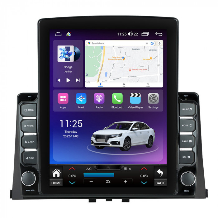 Navigatie dedicata cu Android Peugeot Partner dupa 2018, 8GB RAM, Radio GPS