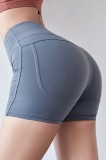 Q747-18 Pantaloni scurti fitness cu efect de push-up a fesierilor