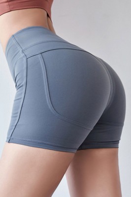 Q747-18 Pantaloni scurti fitness cu efect de push-up a fesierilor foto