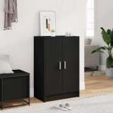 Cumpara ieftin Pantofar, negru, 60x35x92 cm, PAL