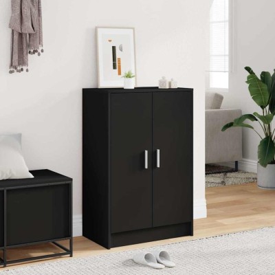 vidaXL Pantofar, negru, 60x35x92 cm, PAL 808928 foto