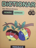 Dictionar roman - german clasele II - XII