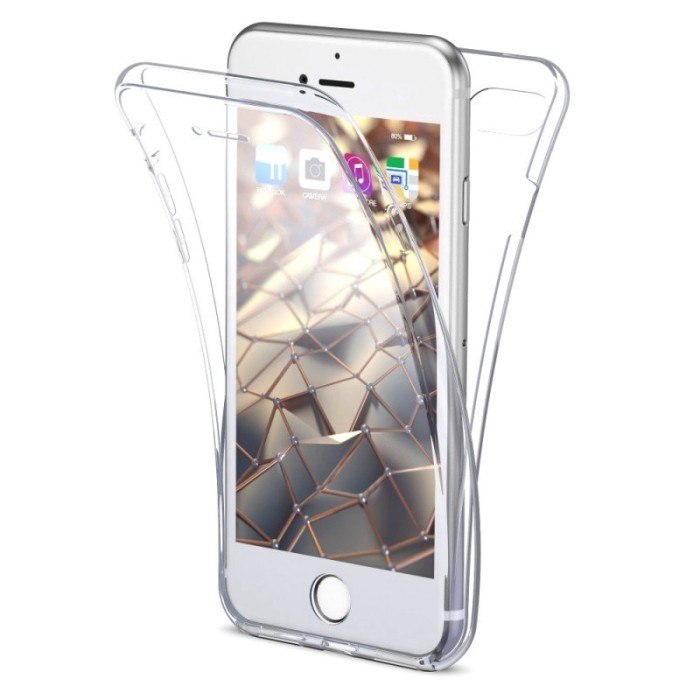 Husa Apple iPhone 6 Plus/6S Plus, FullBody Elegance Luxury 360&ordm; ultra slim Silicon TPU, acoperire fata spate