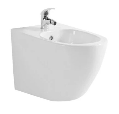 Vas Bideu Suspendat din Ceramica, Alb, Model LX-1016, Dimensiuni 525 x 365 x 320 mm foto