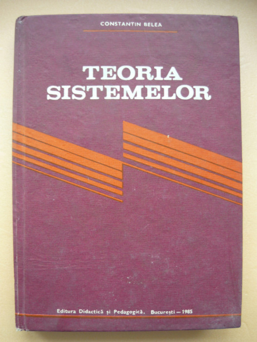 CONSTANTIN BELEA - TEORIA SISTEMELOR - SISTEME NELINIARE