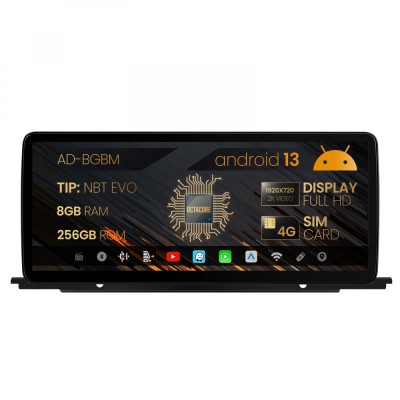 Navigatie BMW Seria 7 (G11-G12) (2016-2020), Varianta NBT EVO, Android 13, BM-Octacore 8GB RAM + 256GB ROM, 12.3 Inch - AD-BGBM12008EV+AD-BGRKITBM021 foto