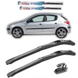 Cumpara ieftin Ștergătoare Peugeot 206 (1998&ndash;2012) Hatchback (5 uși) &ndash; Set față Hybrid