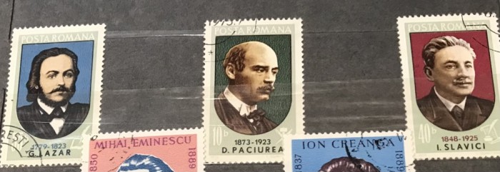 (1) Timbre Serii Romania Personalitati