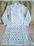 Camasa de noapte dama Vintage, din bumbac finet