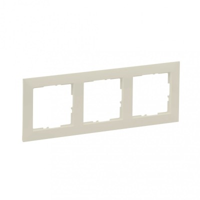 Rama ornament 3 posturi Legrand Suno ivoar 721583 foto
