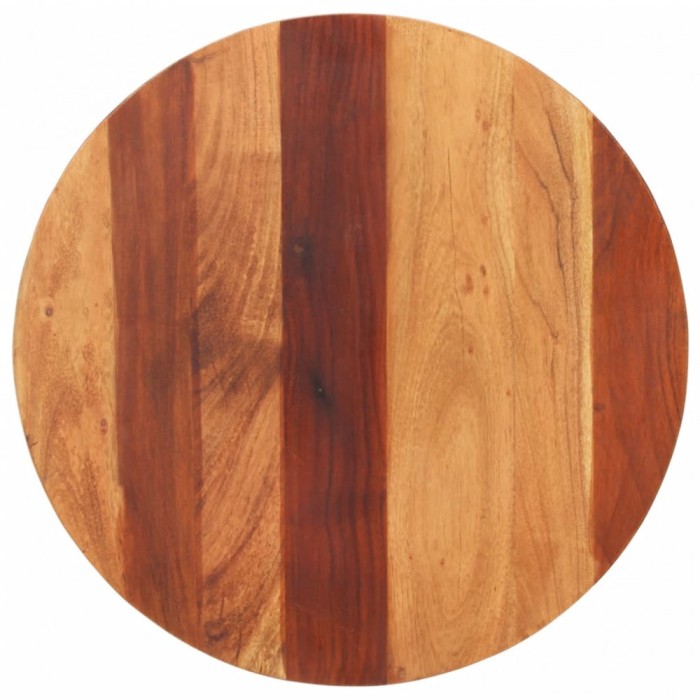 Gossi blat de masa rotund, 60 cm, 25-27 mm, lemn masiv acacia