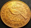 Moneda istorica 1 PENNY - NOUA ZEELANDA, anul 1952 *cod 859 = excelenta, Australia si Oceania