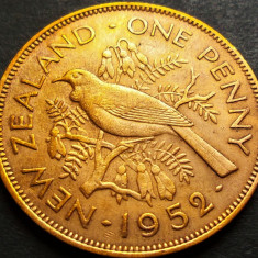 Moneda istorica 1 PENNY - NOUA ZEELANDA, anul 1952 *cod 859 = excelenta