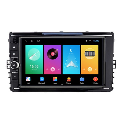 Navigatie dedicata cu Android VW Taigo dupa 2021, 1GB RAM, Radio GPS Dual Zone, foto