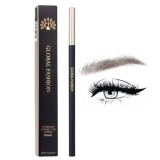 Creion de spr&acirc;ncene rezistent la apă cu textură foarte fină, Global Fashion, GF38018, #101 Dark Coffee