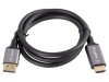 Cablu LANBERG DisplayPort la HDMI 1m negru HDMI 2.0 DisplayPort 1.2