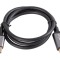 Cablu LANBERG DisplayPort la HDMI 1m negru HDMI 2.0 DisplayPort 1.2