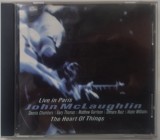 CD JAZZ RUSIA: JOHN McLAUGHLIN - THE HEART OF THINGS LIVE IN PARIS (1998) [w/Dennis Chambers/Gary Thomas/Matthew Garrison/Otmaro Ruiz/Victor Williams]