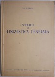 Studii de lingvistica generala &ndash; Al. Graur