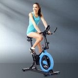 HOMCOM bicicleta fitness reglabila 47x104x103,5-114,5 cm