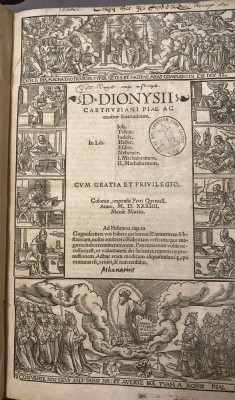 Vechiului Testament: Iov, Tobit, Iudita, Ester, Esdra, Neemia, Macabei/ Comentariile lui Dionysius Carthusianus / Anul 1534 foto