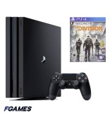 Consola Sony Playstation 4 Pro Ps4 1tb + Controller + Tom Clancy&amp;#x2019;s The Division PlayStation 4, Second-Hand