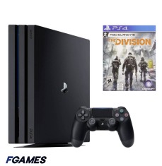Consola Sony Playstation 4 Pro Ps4 1tb + Controller + Tom Clancy&amp;#x2019;s The Division PlayStation 4, Second-Hand