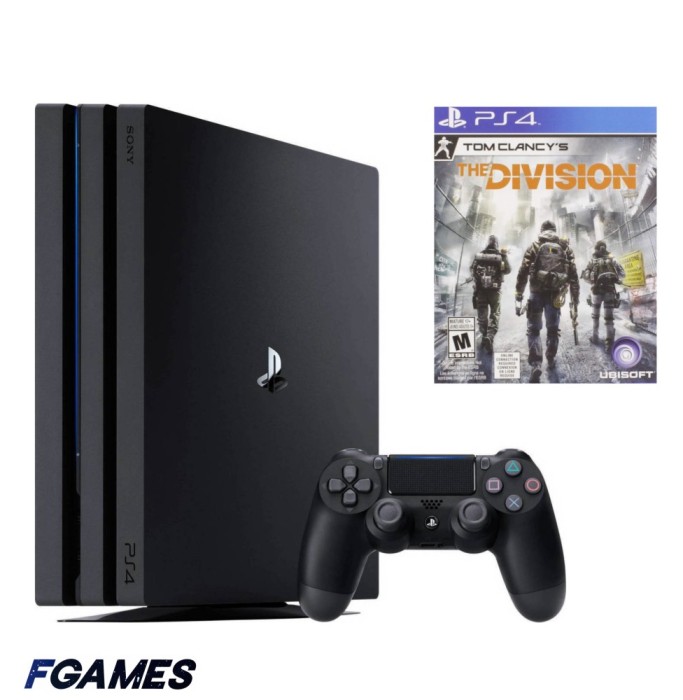 Consola Sony Playstation 4 Pro Ps4 1tb + Controller + Tom Clancy&amp;#x2019;s The Division PlayStation 4, Second-Hand