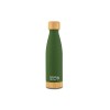 Sticla termoizolanta bambus calatorii Nava 500 ml verde,