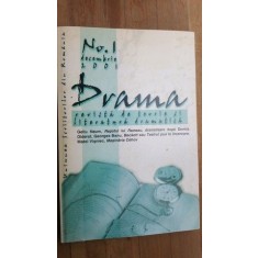 Drama. Revista de teorie si literatura dramatica nr.1 Decembrie 2001