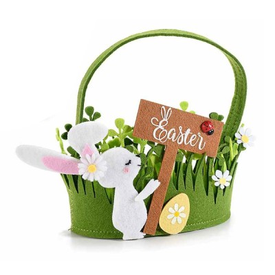 Cosulet din textil model Easter 16x8x26 cm foto