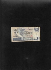 Singapore 1 dollar 1976 seria938848 foto