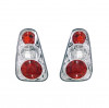 Set stopuri tuning MINI COOPER (R50/R52/R53), 06.2001-07.2007, Taiwan, partea stanga+dreapta, transparent, argintiu; fara soclu bec ;