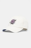 Hugo Blue șapcă de baseball din bumbac culoarea bej, cu imprimeu, 50535368