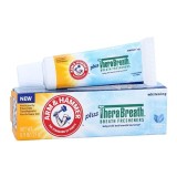 Pastă de dinți, Arm &amp;amp; Hammer, TheraBreath Kids Whitening, Albire, Respirație proaspătă, Aromă Icy Mint, 25 g