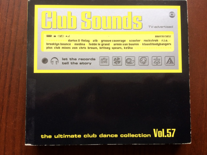 club sounds vol. 57 ultimate dance collection cd disc muzica house doar disc CD3