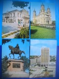 HOPCT LOT 2907 -IP-IASI-4 CARTI POSTALE-CIRCULATE, Circulata, Printata