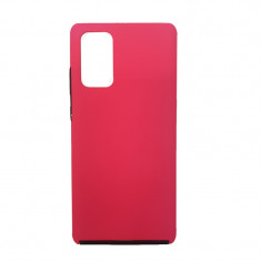 Husa SAMSUNG Galaxy S7 Edge ? 360 Grade Colored (Fata Silicon/Spate Plastic) Roz Neon foto
