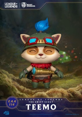 League of Legends Egg Attack Figure The Swift Scout Teemo 12 cm foto