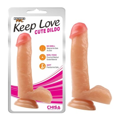 Dildo Keep Love Cute Dildo, Natural, 17 cm foto