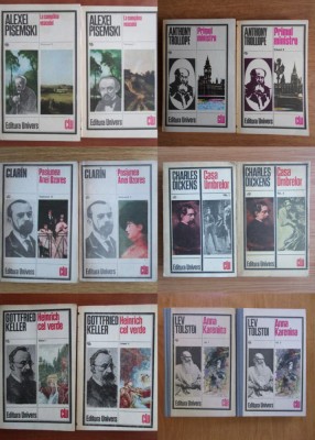 Colectia CLASICII LITERATURII UNIVERSALE - 200 de volume - colectie- bibliofilie foto