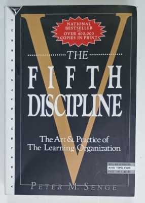 THE FIFTH DISCIPLINE , THE ART and PRACTICE OF THE LEARNING ORGANIZATION by PETER M. SENGE , 1994 foto