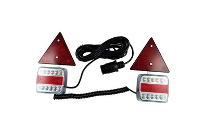 Kit Magnetic Cu Lampi Pentru Remorca Led Jbm foto