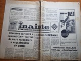 ziarul inainte 28 februarie 1971-articol si foto jud. dolj,orasul craiova