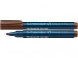 Marker permanent cu varf tesit,model Schneider Maxx 133,8 culori